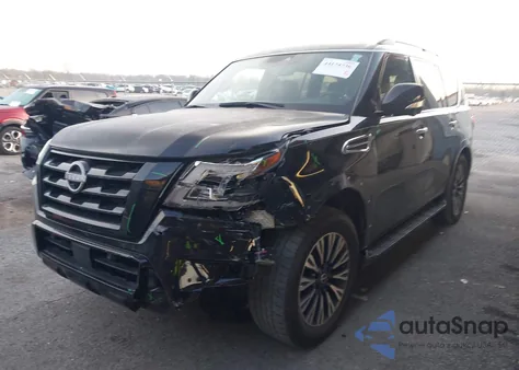 2023 Nissan Armada Sl 2Wd из США, поврежденный, VIN JN8AY2BA6P9405787